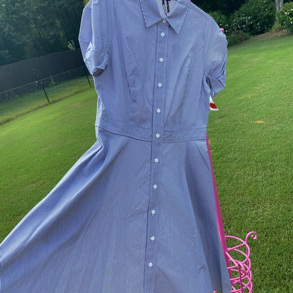 NWT- Donna Karan dress w/  pockets-  size 8 - - Picture 2 of 11